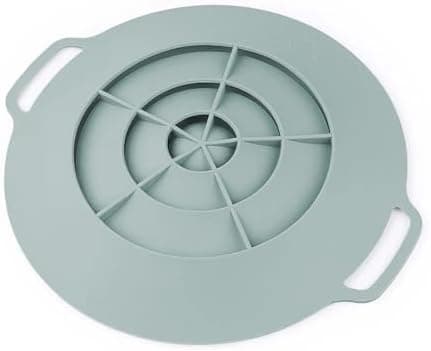 Überkochschutz & Spritzschutz aus Silikon für Universelle Topfdeckel – Kochen und Kochtiegel – BPA-frei, hitzebeständig