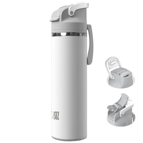 OISIZ Isolierte Edelstahl Trinkflasche 720ml für Outdoor Aktivitäten und Sport 100% auslaufsicher mit Vakuum-Technologie