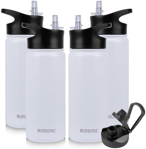 Edelstahl Trinkflasche 1.2L BPAfrei-Thermoskanne-Vakuum Doppelwandisolierung für Sport Campings-Reise-Kohlensäure Geeign