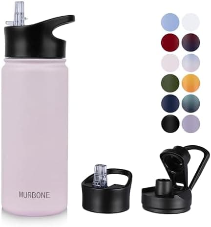 Edelstahl Trinkflasche 1.2L BPAfrei-Thermoskanne-Vakuum Doppelwandisolierung für Sport Campings-Reise-Kohlensäure Geeign