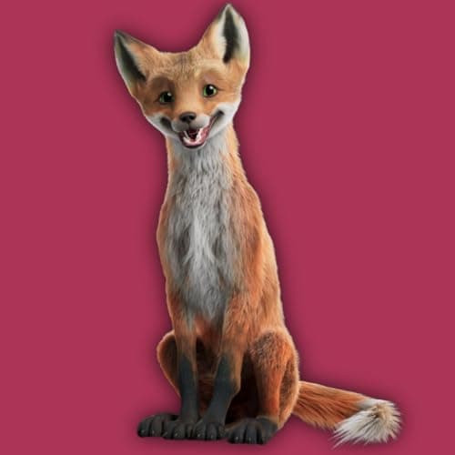 AWAVE Schule der Magischen Tiere Trinkflaschenverschluss Edelstahl 380ml Einhandöffnung Hygienisch, Fuchs Rabbat Beerenr