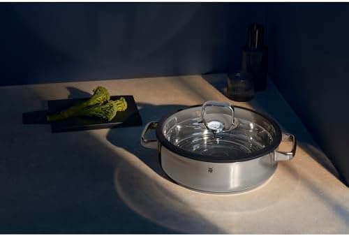 WMF Vitalis Glasdeckel für Aroma 6,5l, spülmaschinengeeignet, silikondichtung, vitalis zubehör
| WMF Vitalis Glasdeckel