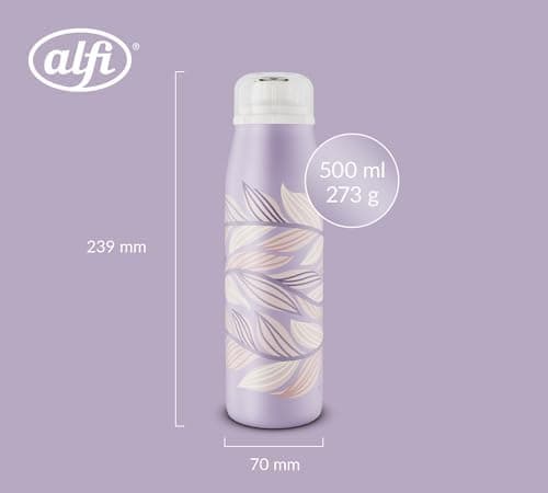 ALFI Kids ISO BOTTLE 350ml - Idas Schule der Magischen Tiere - Isoliertrinkflasche Kinder Edelstahl - hält 12 Stunden he