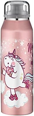 ALFI Kids ISO BOTTLE 350ml - Idas Schule der Magischen Tiere - Isoliertrinkflasche Kinder Edelstahl - hält 12 Stunden he
