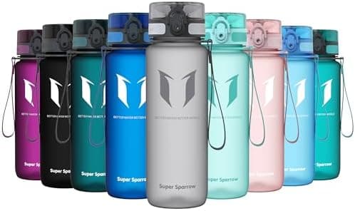 Super Sparrow BPA-frei Wasserflasche - 500ml - Ideale für Sport und Outdoor - Nachhaltig ClimatePartner certified