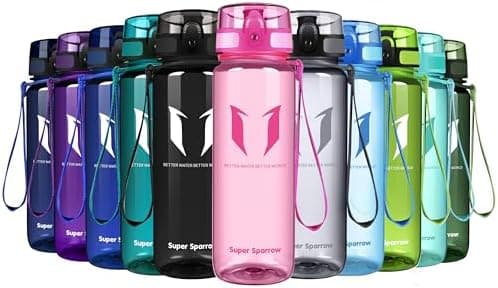Super Sparrow BPA-frei Wasserflasche - 500ml - Ideale für Sport und Outdoor - Nachhaltig ClimatePartner certified