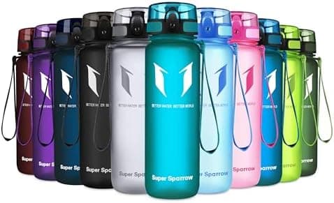 Super Sparrow BPA-frei Wasserflasche - 500ml - Ideale für Sport und Outdoor - Nachhaltig ClimatePartner certified