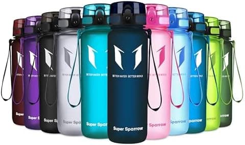 Super Sparrow BPA-frei Wasserflasche - 500ml - Ideale für Sport und Outdoor - Nachhaltig ClimatePartner certified