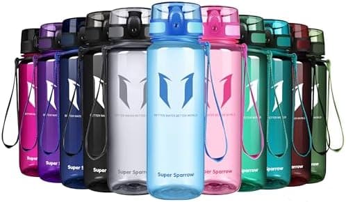Super Sparrow BPA-frei Wasserflasche - 500ml - Ideale für Sport und Outdoor - Nachhaltig ClimatePartner certified