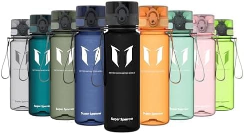 Super Sparrow BPA-frei Wasserflasche - 500ml - Ideale für Sport und Outdoor - Nachhaltig ClimatePartner certified