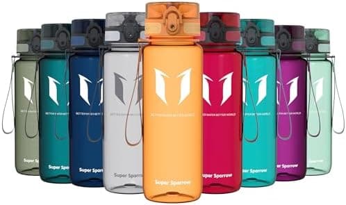 Super Sparrow BPA-frei Wasserflasche - 500ml - Ideale für Sport und Outdoor - Nachhaltig ClimatePartner certified