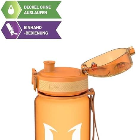 Super Sparrow BPA-frei Wasserflasche - 500ml - Ideale für Sport und Outdoor - Nachhaltig ClimatePartner certified