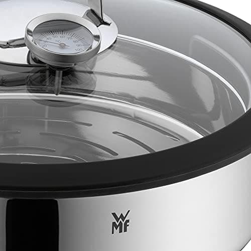 WMF Vitalis Glasdeckel für Aroma 6,5l, spülmaschinengeeignet, silikondichtung, vitalis zubehör
| WMF Vitalis Glasdeckel