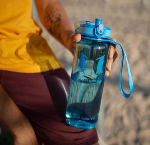 Super Sparrow BPA-frei Wasserflasche - 500ml - Ideale für Sport und Outdoor - Nachhaltig ClimatePartner certified