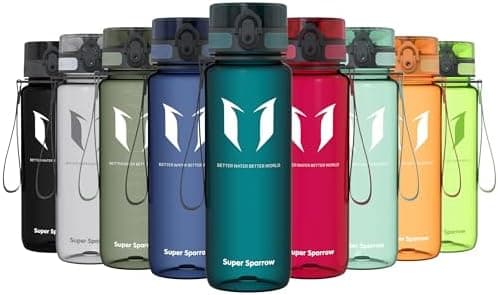 Super Sparrow BPA-frei Wasserflasche - 500ml - Ideale für Sport und Outdoor - Nachhaltig ClimatePartner certified