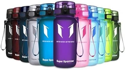 Super Sparrow BPA-frei Wasserflasche - 500ml - Ideale für Sport und Outdoor - Nachhaltig ClimatePartner certified