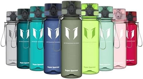 Super Sparrow BPA-frei Wasserflasche - 500ml - Ideale für Sport und Outdoor - Nachhaltig ClimatePartner certified
