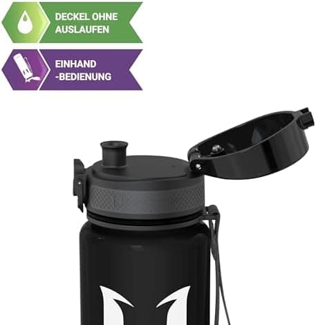 Super Sparrow BPA-frei Wasserflasche - 500ml - Ideale für Sport und Outdoor - Nachhaltig ClimatePartner certified