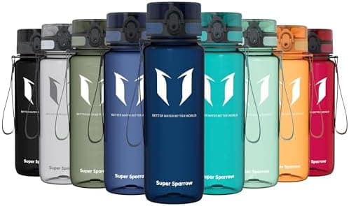 Super Sparrow BPA-frei Wasserflasche - 500ml - Ideale für Sport und Outdoor - Nachhaltig ClimatePartner certified