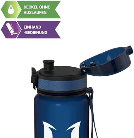 Super Sparrow BPA-frei Wasserflasche - 500ml - Ideale für Sport und Outdoor - Nachhaltig ClimatePartner certified
