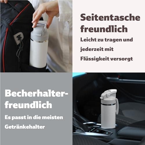 OISIZ Isolierte Edelstahl Trinkflasche 720ml für Outdoor Aktivitäten und Sport 100% auslaufsicher mit Vakuum-Technologie
