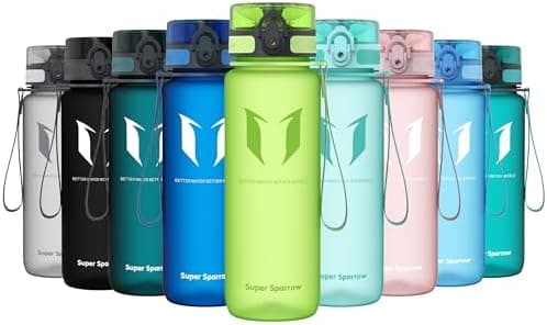 Super Sparrow BPA-frei Wasserflasche - 500ml - Ideale für Sport und Outdoor - Nachhaltig ClimatePartner certified