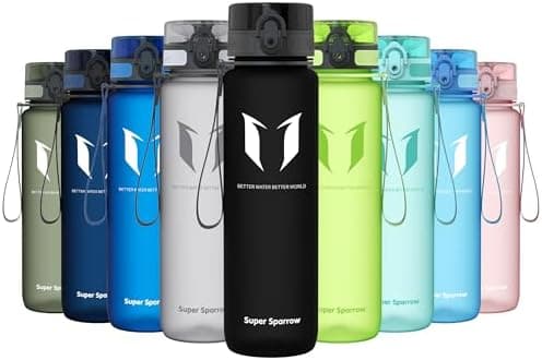Super Sparrow BPA-frei Wasserflasche - 500ml - Ideale für Sport und Outdoor - Nachhaltig ClimatePartner certified