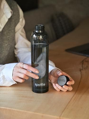 Spottle® Edelstahl-Deckel für Glasflaschen - Ersatz für Liebhaber von Naturtrinken bei Ausritten und Wandern
| Spottle®