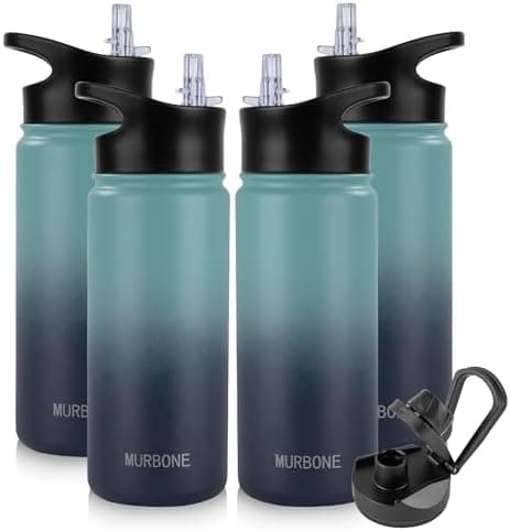 Edelstahl Trinkflasche 1.2L BPAfrei-Thermoskanne-Vakuum Doppelwandisolierung für Sport Campings-Reise-Kohlensäure Geeign