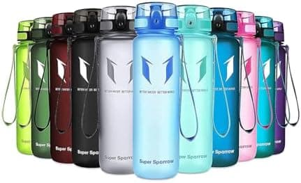 Super Sparrow BPA-frei Wasserflasche - 500ml - Ideale für Sport und Outdoor - Nachhaltig ClimatePartner certified