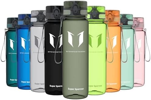 Super Sparrow BPA-frei Wasserflasche - 500ml - Ideale für Sport und Outdoor - Nachhaltig ClimatePartner certified