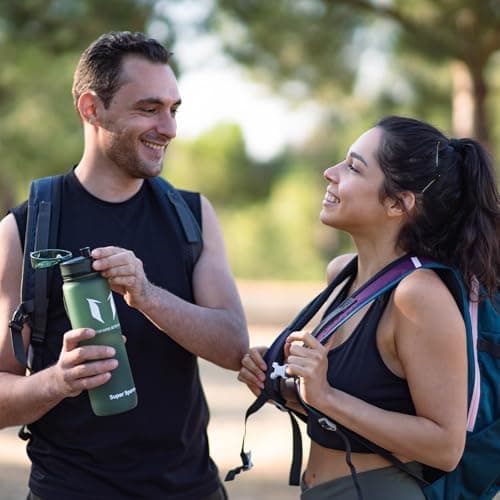 Super Sparrow BPA-frei Wasserflasche - 500ml - Ideale für Sport und Outdoor - Nachhaltig ClimatePartner certified
