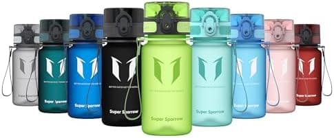 Super Sparrow BPA-frei Wasserflasche - 500ml - Ideale für Sport und Outdoor - Nachhaltig ClimatePartner certified