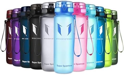 Super Sparrow BPA-frei Wasserflasche - 500ml - Ideale für Sport und Outdoor - Nachhaltig ClimatePartner certified