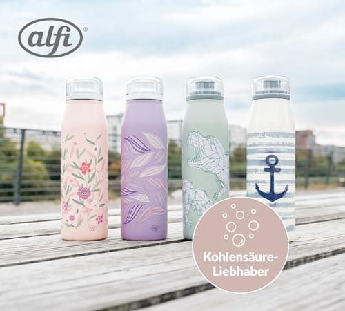 ALFI Kids ISO BOTTLE 350ml - Idas Schule der Magischen Tiere - Isoliertrinkflasche Kinder Edelstahl - hält 12 Stunden he