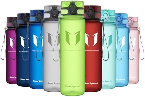 Super Sparrow BPA-frei Wasserflasche - 500ml - Ideale für Sport und Outdoor - Nachhaltig ClimatePartner certified