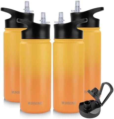 Edelstahl Trinkflasche 1.2L BPAfrei-Thermoskanne-Vakuum Doppelwandisolierung für Sport Campings-Reise-Kohlensäure Geeign