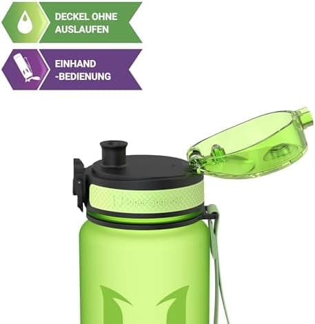 Super Sparrow BPA-frei Wasserflasche - 500ml - Ideale für Sport und Outdoor - Nachhaltig ClimatePartner certified