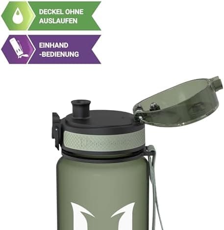 Super Sparrow BPA-frei Wasserflasche - 500ml - Ideale für Sport und Outdoor - Nachhaltig ClimatePartner certified