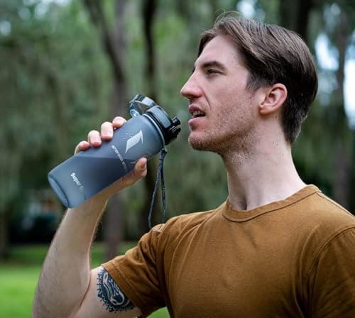 Super Sparrow BPA-frei Wasserflasche - 500ml - Ideale für Sport und Outdoor - Nachhaltig ClimatePartner certified