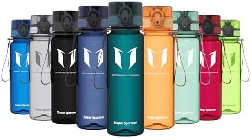 Super Sparrow BPA-frei Wasserflasche - 500ml - Ideale für Sport und Outdoor - Nachhaltig ClimatePartner certified