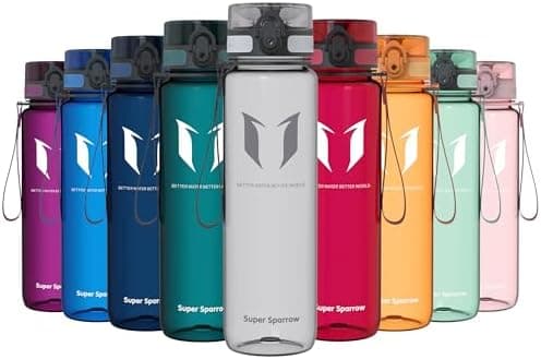 Super Sparrow BPA-frei Wasserflasche - 500ml - Ideale für Sport und Outdoor - Nachhaltig ClimatePartner certified