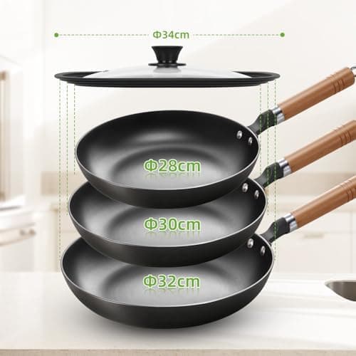 Universaldeckel Schwarz, Hitzebeständig, Multifunktional für Pfannen und Töpfe mit Dampfloch und Silikonrand