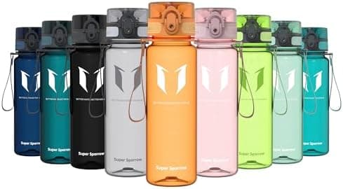 Super Sparrow BPA-frei Wasserflasche - 500ml - Ideale für Sport und Outdoor - Nachhaltig ClimatePartner certified