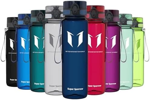 Super Sparrow BPA-frei Wasserflasche - 500ml - Ideale für Sport und Outdoor - Nachhaltig ClimatePartner certified