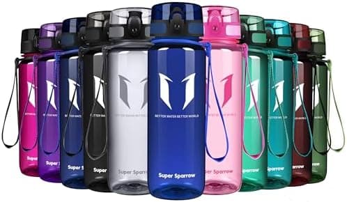 Super Sparrow BPA-frei Wasserflasche - 500ml - Ideale für Sport und Outdoor - Nachhaltig ClimatePartner certified