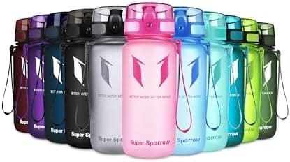 Super Sparrow BPA-frei Wasserflasche - 500ml - Ideale für Sport und Outdoor - Nachhaltig ClimatePartner certified