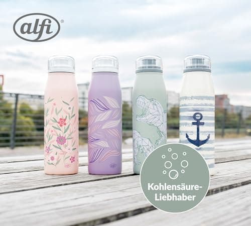 ALFI Kids ISO BOTTLE 350ml - Idas Schule der Magischen Tiere - Isoliertrinkflasche Kinder Edelstahl - hält 12 Stunden he