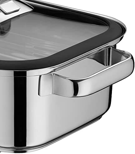 WMF Vitalis Glasdeckel für Aroma 6,5l, spülmaschinengeeignet, silikondichtung, vitalis zubehör
| WMF Vitalis Glasdeckel