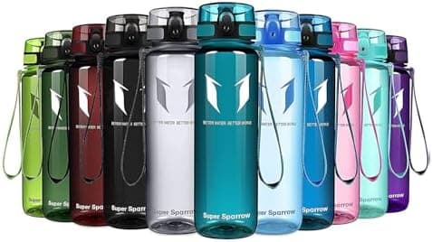 Super Sparrow BPA-frei Wasserflasche - 500ml - Ideale für Sport und Outdoor - Nachhaltig ClimatePartner certified